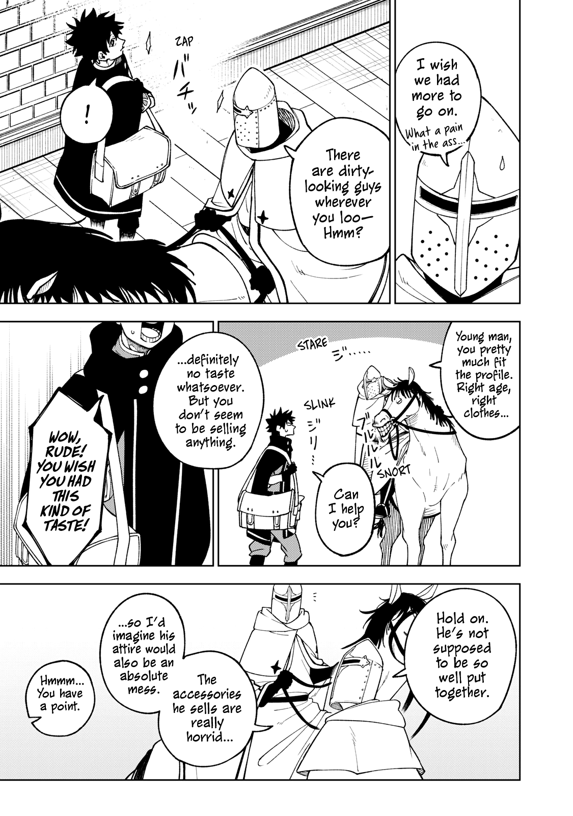 My S-Rank Party Fired Me for Being a Cursificer ~ I Can Only Make “Cursed Items”, but They're Artifact Class! Chapter 6 page 7 - Chapter 6: Setting Out!