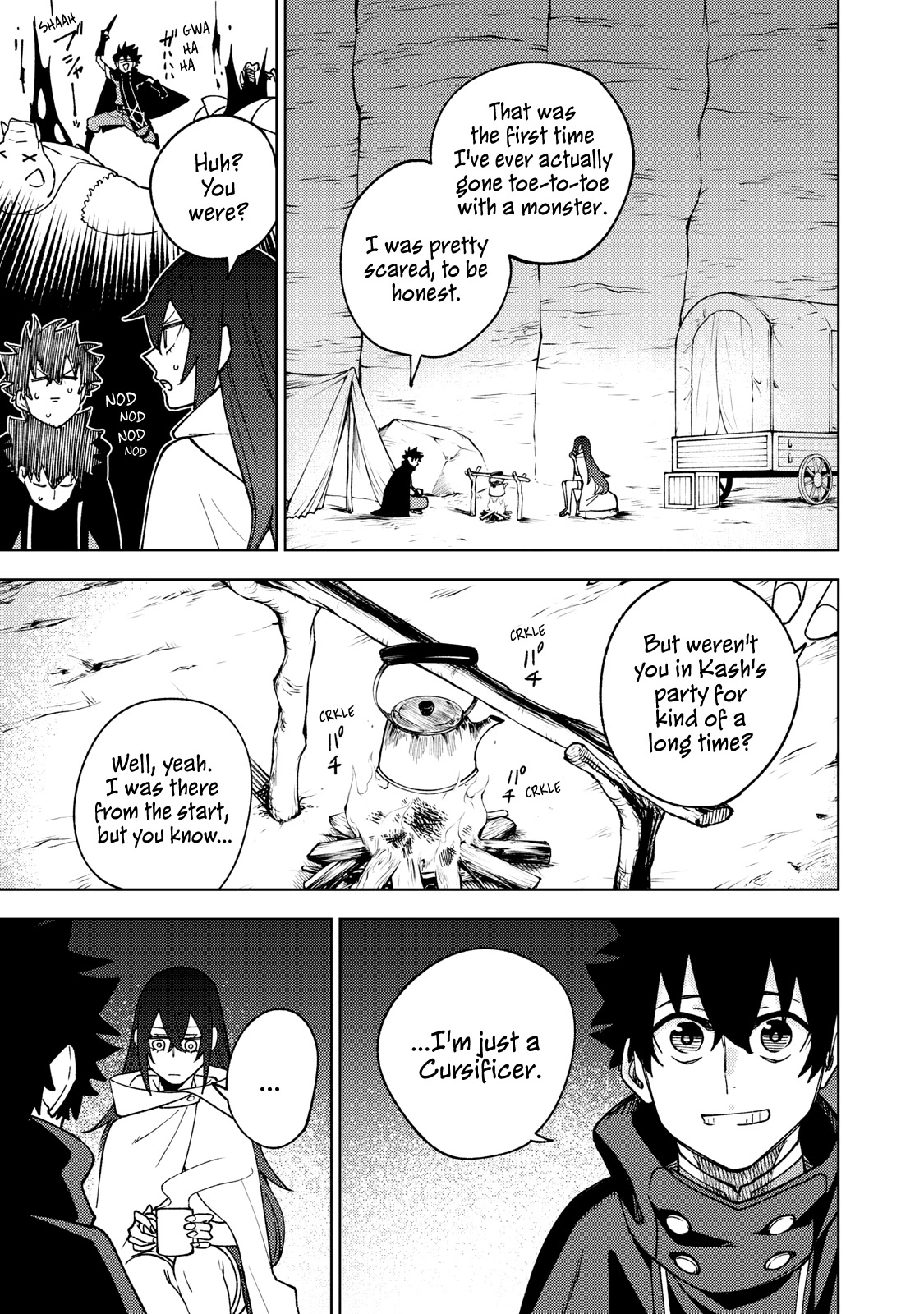 My S-Rank Party Fired Me for Being a Cursificer ~ I Can Only Make “Cursed Items”, but They're Artifact Class! Chapter 7 page 25 - Chapter 7: Gaile's Cursed Tools