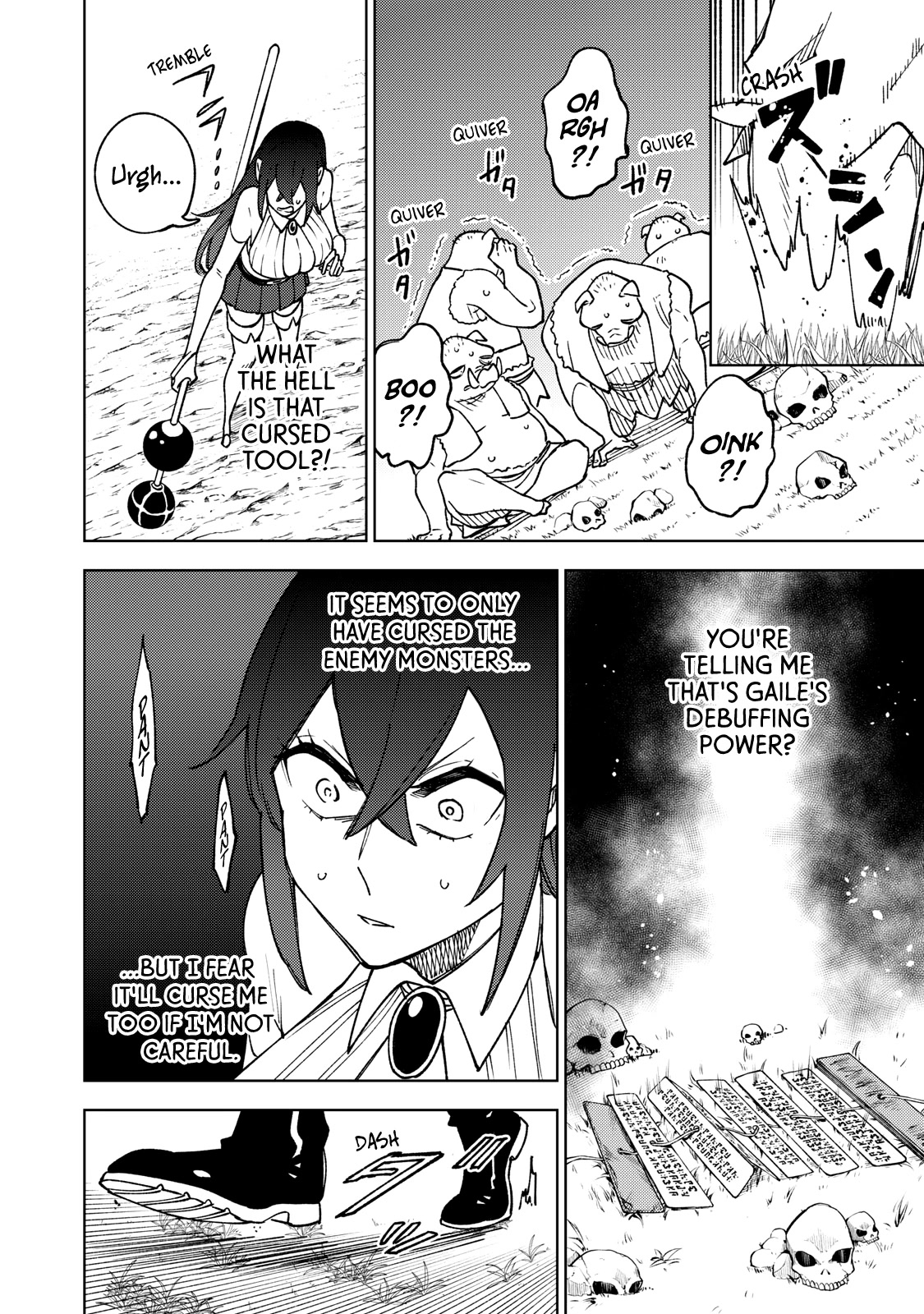 My S-Rank Party Fired Me for Being a Cursificer ~ I Can Only Make “Cursed Items”, but They're Artifact Class! Chapter 7 page 8 - Chapter 7: Gaile's Cursed Tools