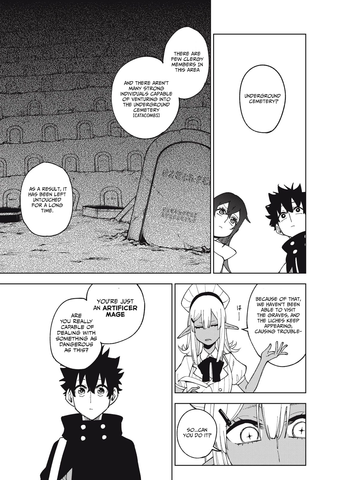 My S-Rank Party Fired Me for Being a Cursificer ~ I Can Only Make “Cursed Items”, but They're Artifact Class! Chapter 8.1 page 12 - Chapter 8.1