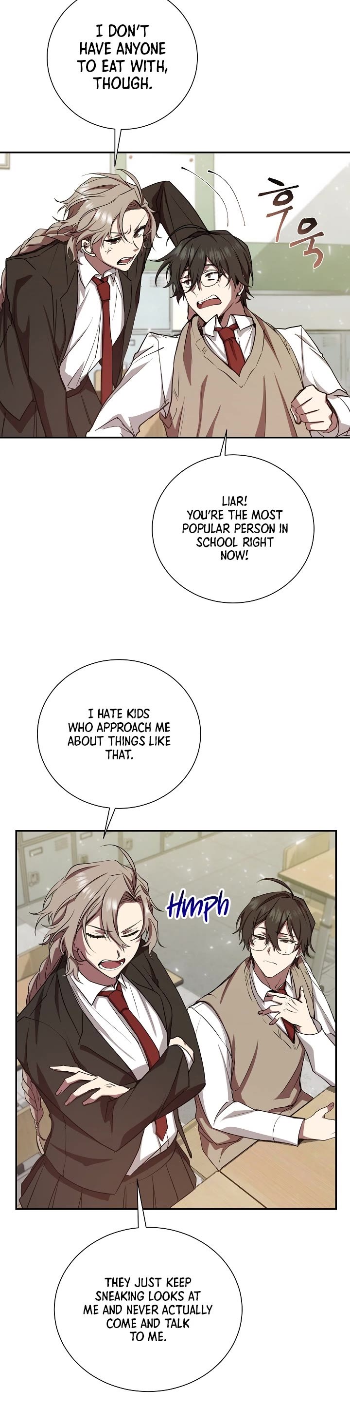 My School Life Pretending To Be a Worthless Person Chapter 10 page 8 - Chapter 10