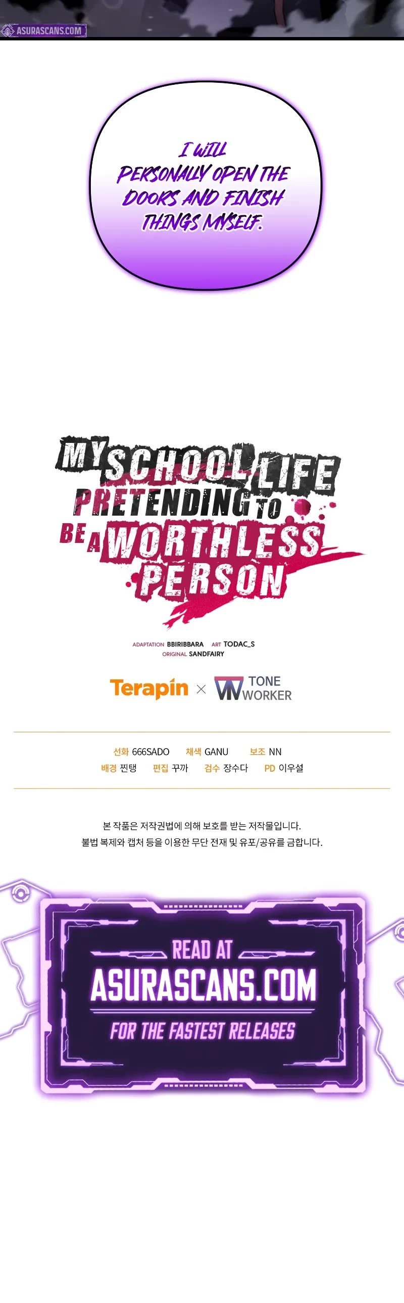My School Life Pretending To Be a Worthless Person Chapter 105 page 48 - Chapter 105