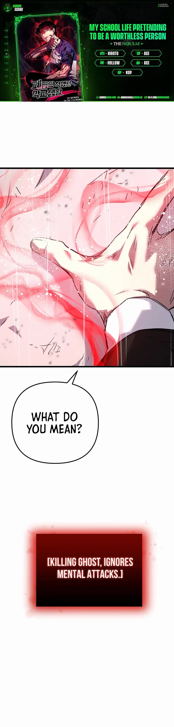 My School Life Pretending To Be a Worthless Person Chapter 114 page 1 - Chapter 114