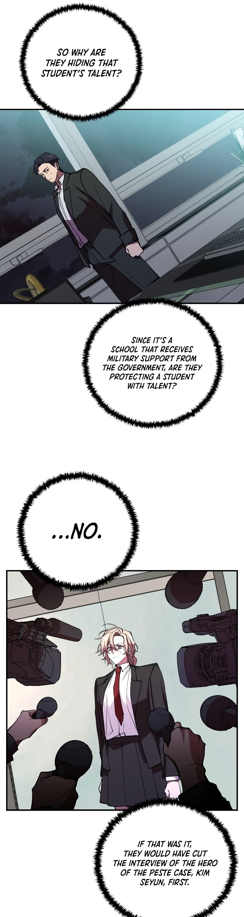 My School Life Pretending To Be a Worthless Person Chapter 43 page 7 - Chapter 43