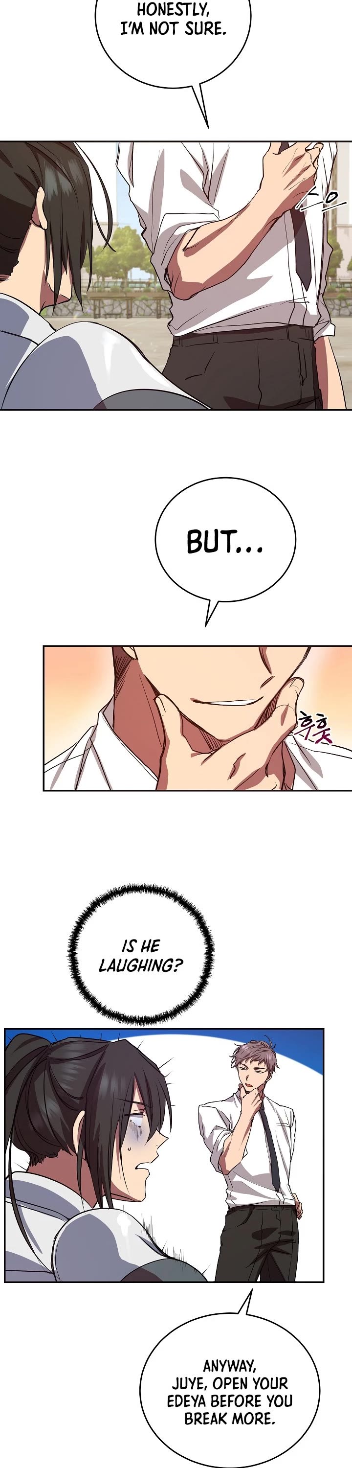 My School Life Pretending To Be a Worthless Person Chapter 5 page 19 - Chapter 5