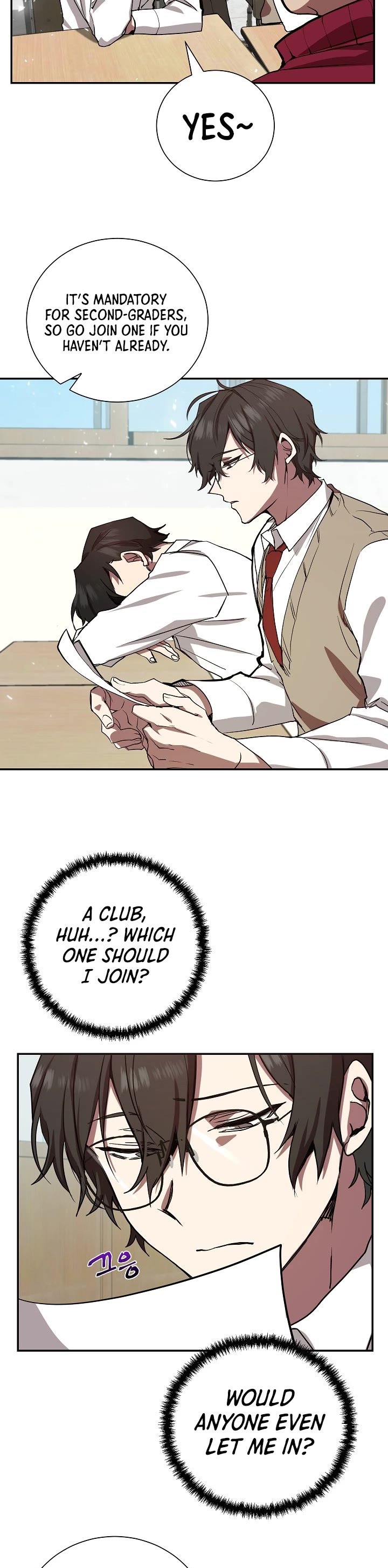 My School Life Pretending To Be a Worthless Person Chapter 6 page 16 - Chapter 6