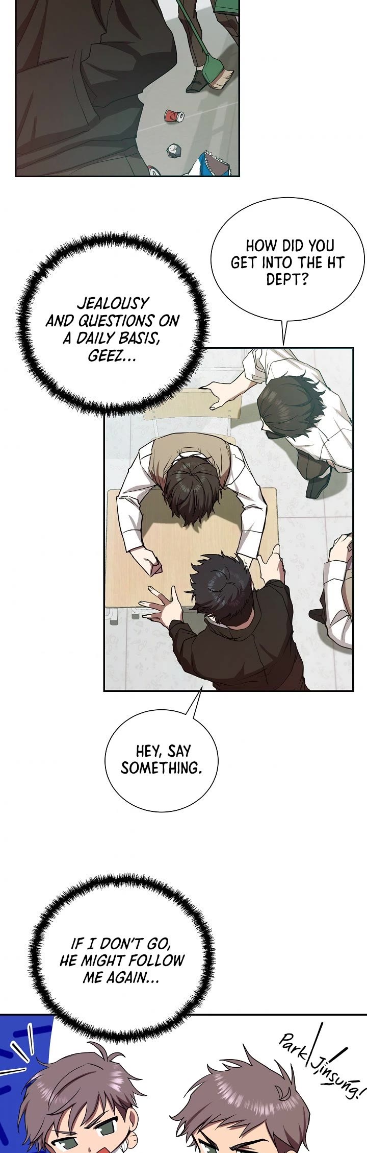 My School Life Pretending To Be a Worthless Person Chapter 8 page 4 - Chapter 8