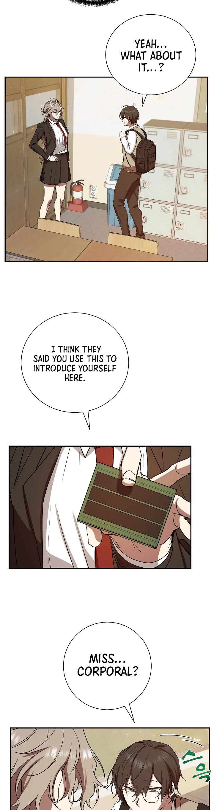 My School Life Pretending To Be a Worthless Person Chapter 8 page 8 - Chapter 8