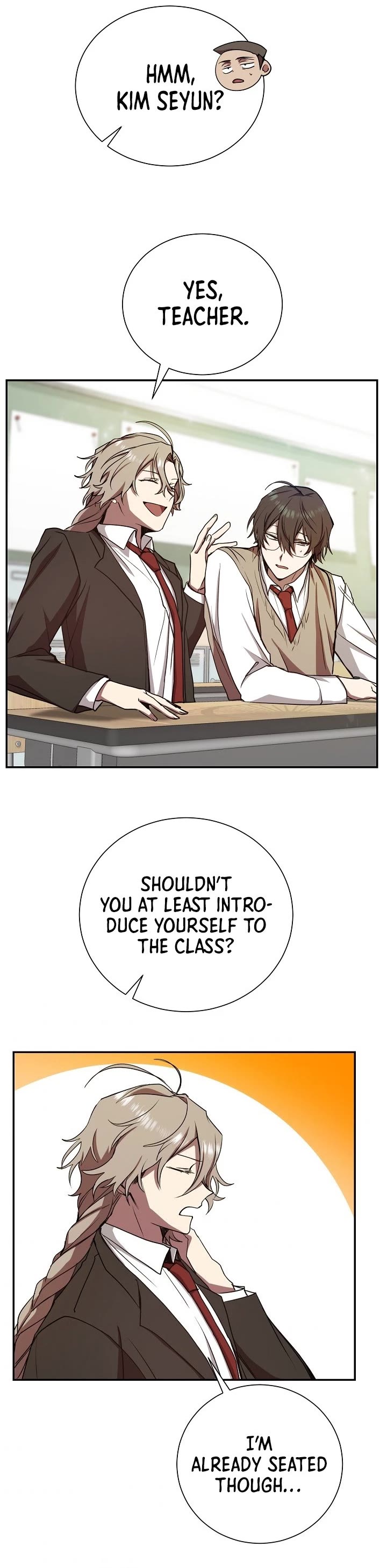 My School Life Pretending To Be a Worthless Person Chapter 9 page 17 - Chapter 9