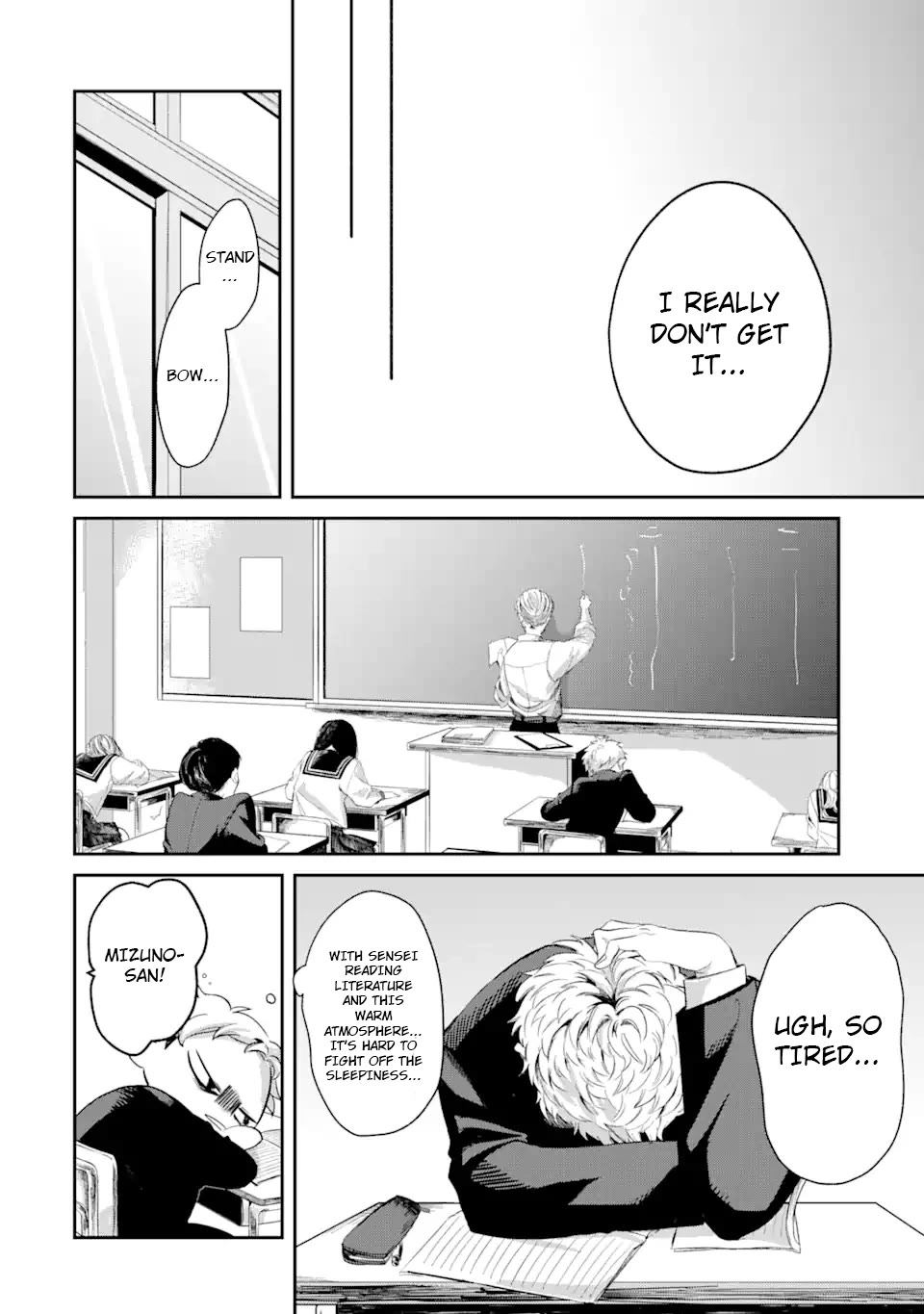 My Seatmate Wakao-san's Face Is Almost Visible but It's Not Chapter 1 page 6 - Chapter 1: I can't see the face of the girl sitting next to me