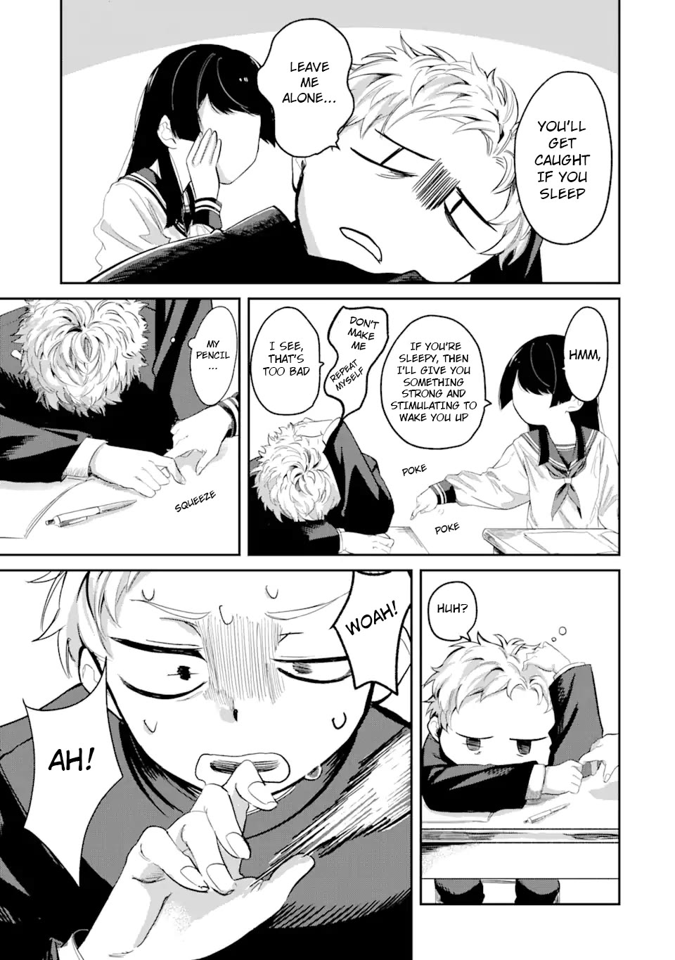 My Seatmate Wakao-san's Face Is Almost Visible but It's Not Chapter 1 page 7 - Chapter 1: I can't see the face of the girl sitting next to me