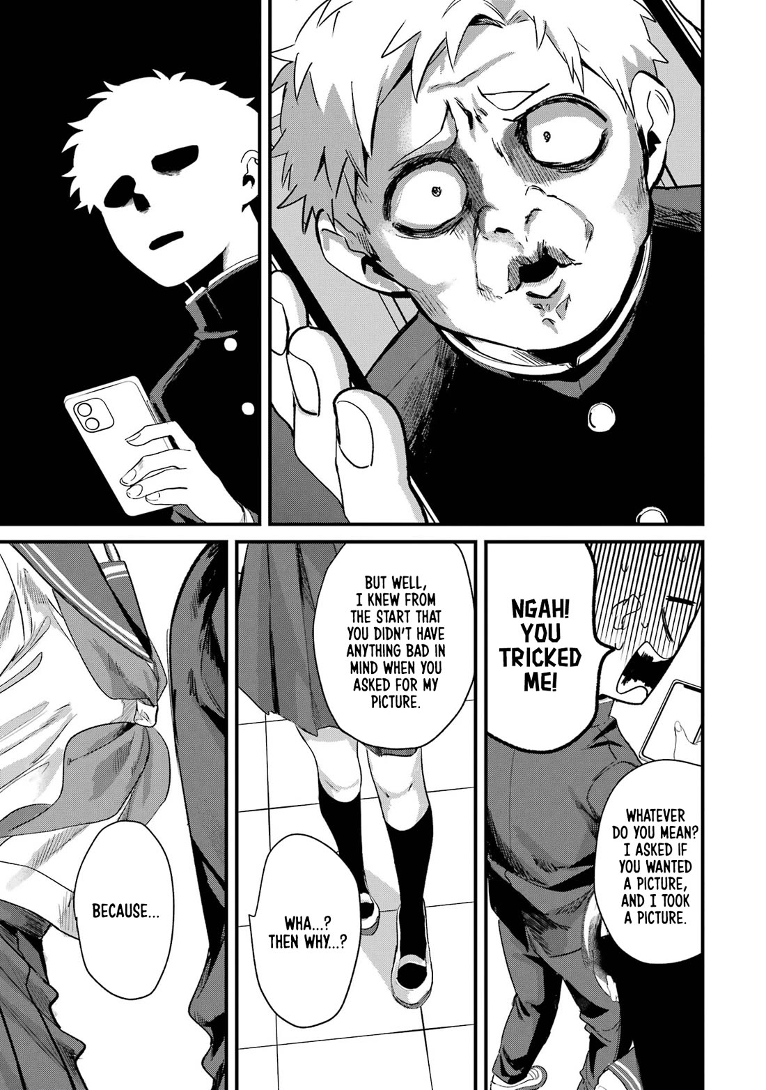 My Seatmate Wakao-san's Face Is Almost Visible but It's Not Chapter 10 page 11 - Chapter 10: Youth is taking pictures?