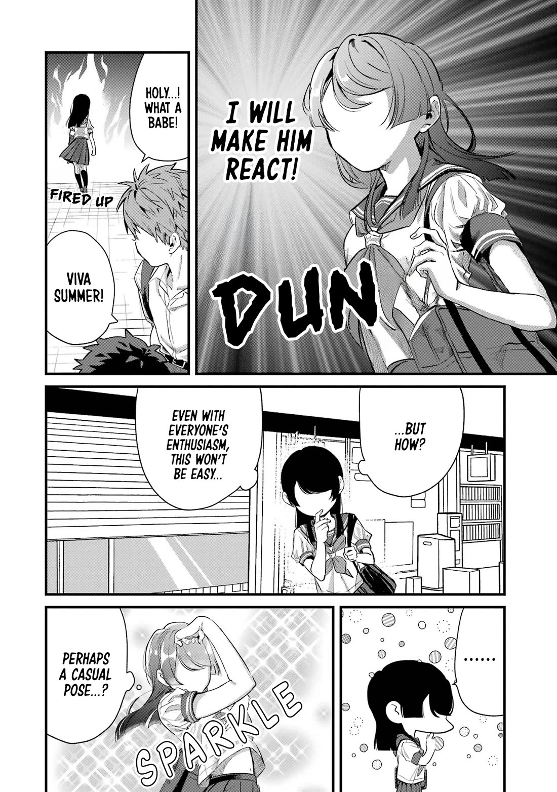 My Seatmate Wakao-san's Face Is Almost Visible but It's Not Chapter 11 page 4 - Chapter 11: Youth is changing uniforms?