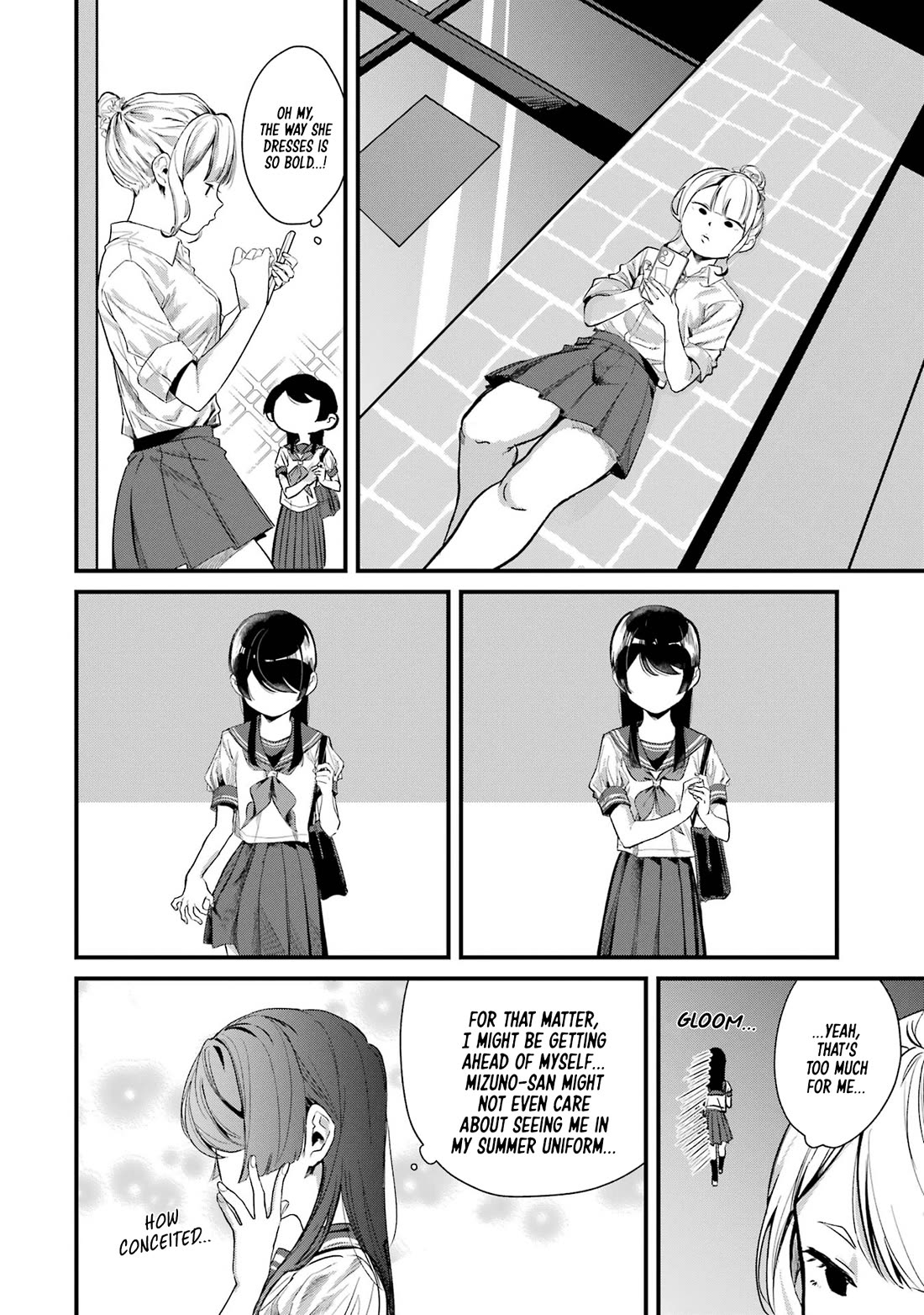 My Seatmate Wakao-san's Face Is Almost Visible but It's Not Chapter 11 page 6 - Chapter 11: Youth is changing uniforms?