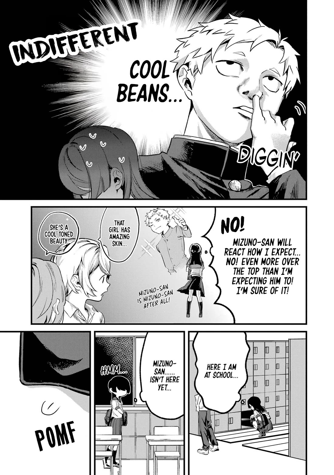 My Seatmate Wakao-san's Face Is Almost Visible but It's Not Chapter 11 page 7 - Chapter 11: Youth is changing uniforms?