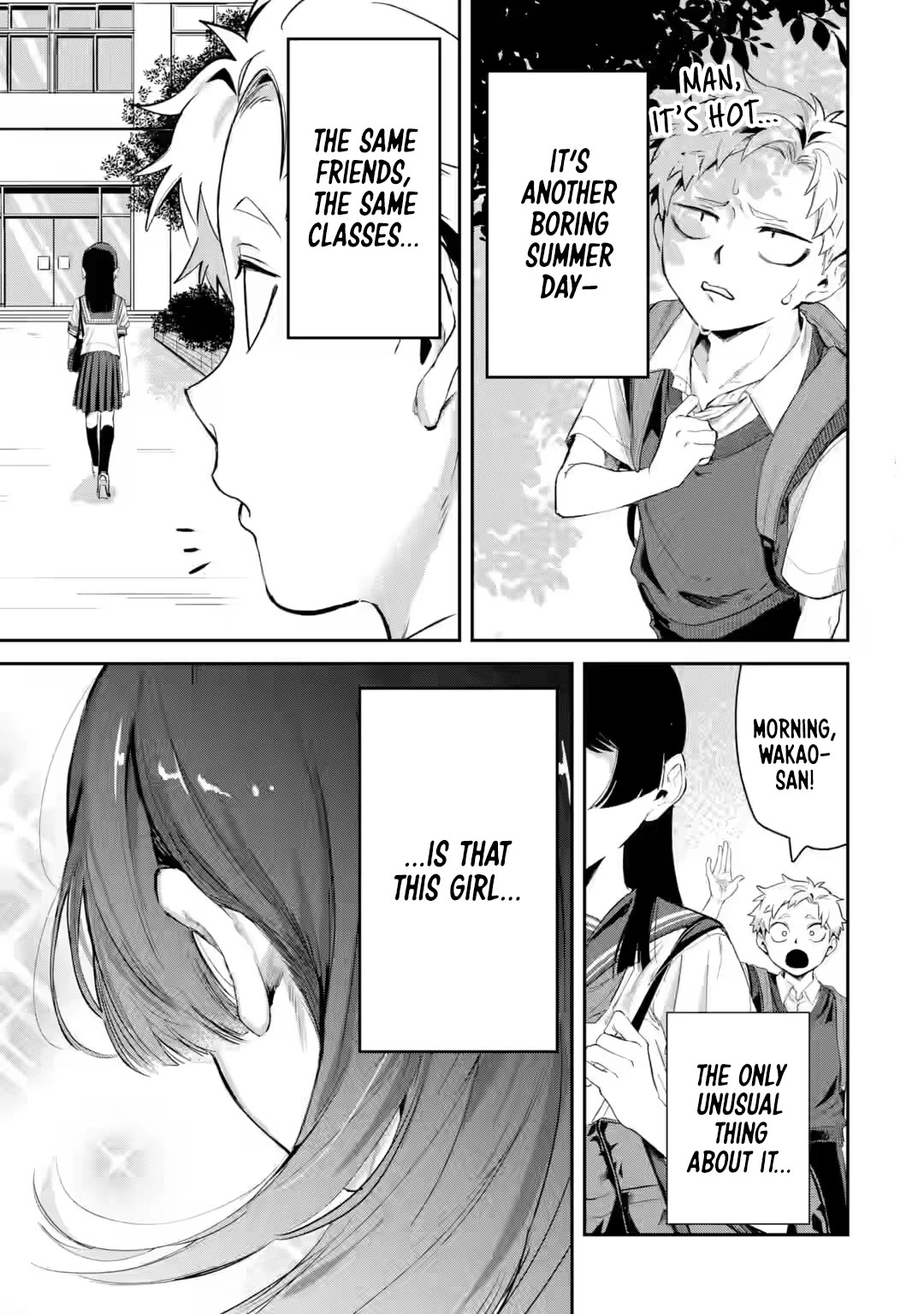 My Seatmate Wakao-san's Face Is Almost Visible but It's Not Chapter 12 page 2 - Chapter 12: Youth is an unrequited love?