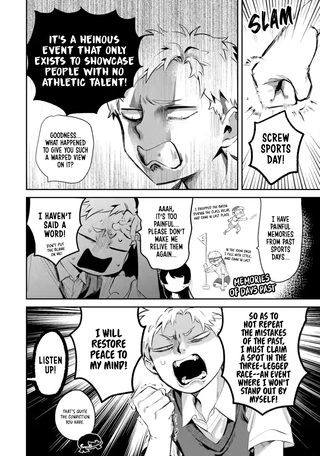 My Seatmate Wakao-san's Face Is Almost Visible but It's Not Chapter 13 page 4 - Chapter 13: Youth is sports day? (Part 1)