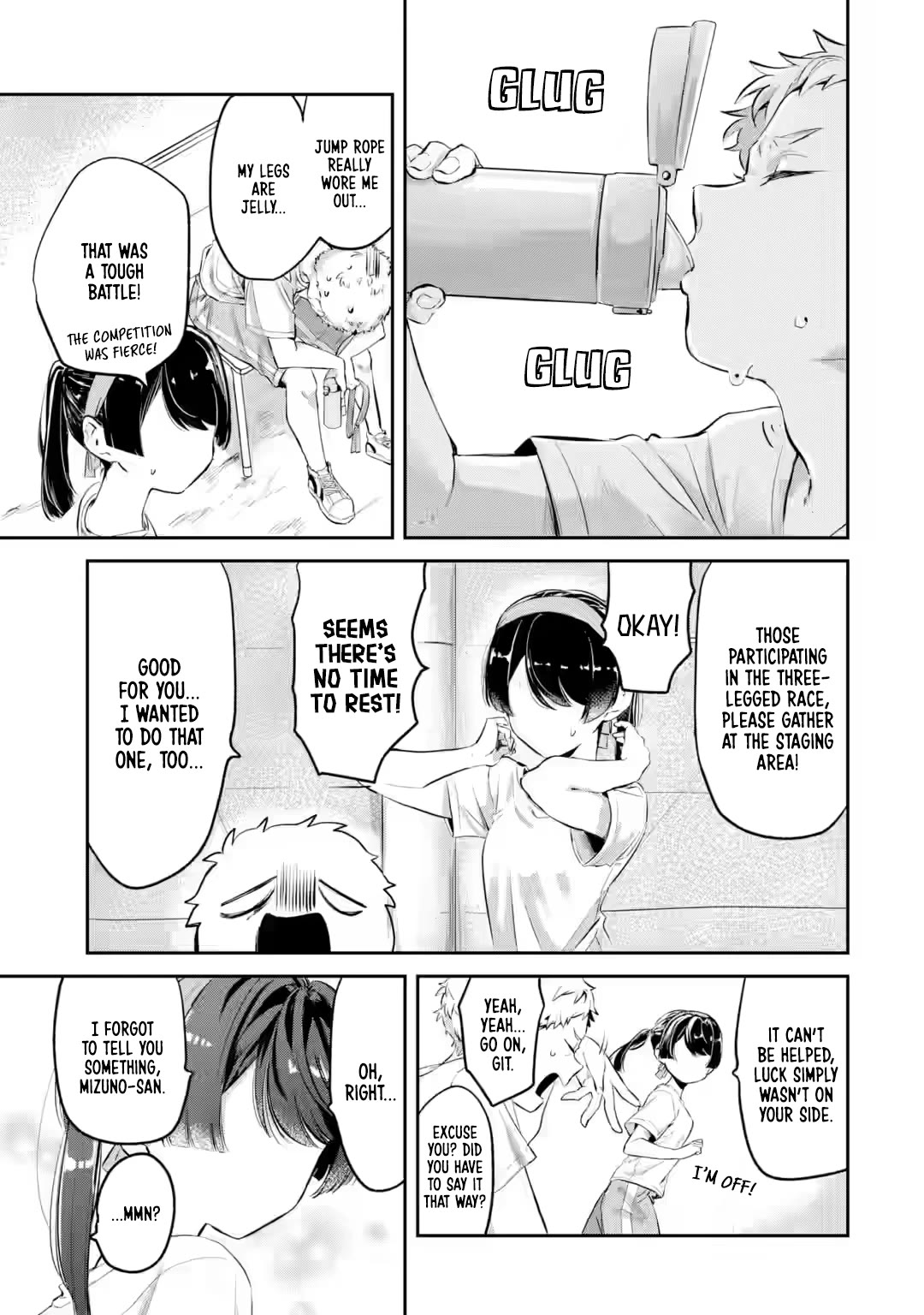 My Seatmate Wakao-san's Face Is Almost Visible but It's Not Chapter 14 page 5 - Chapter 14: Youth is sports day? (Part 2)