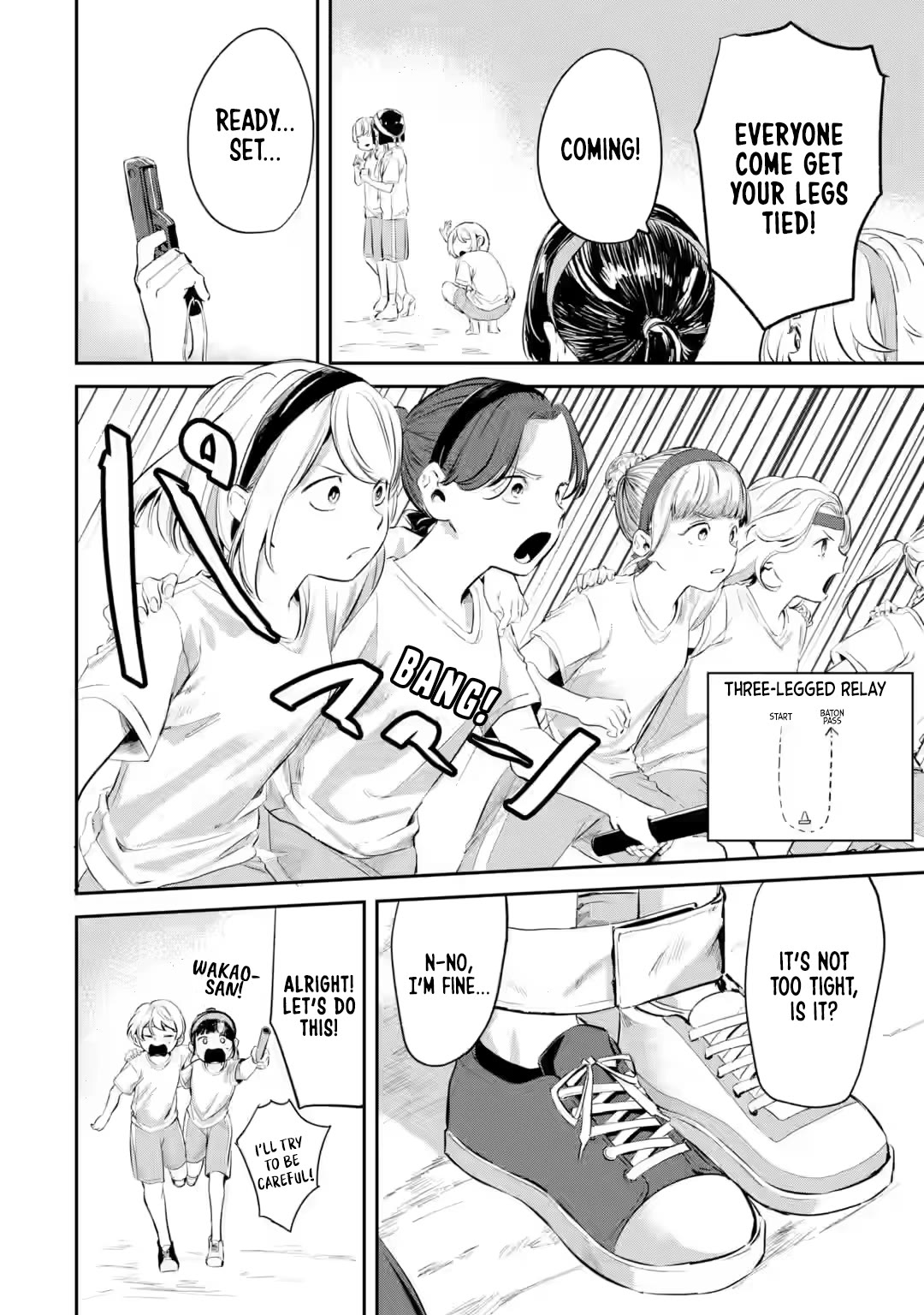 My Seatmate Wakao-san's Face Is Almost Visible but It's Not Chapter 14 page 8 - Chapter 14: Youth is sports day? (Part 2)