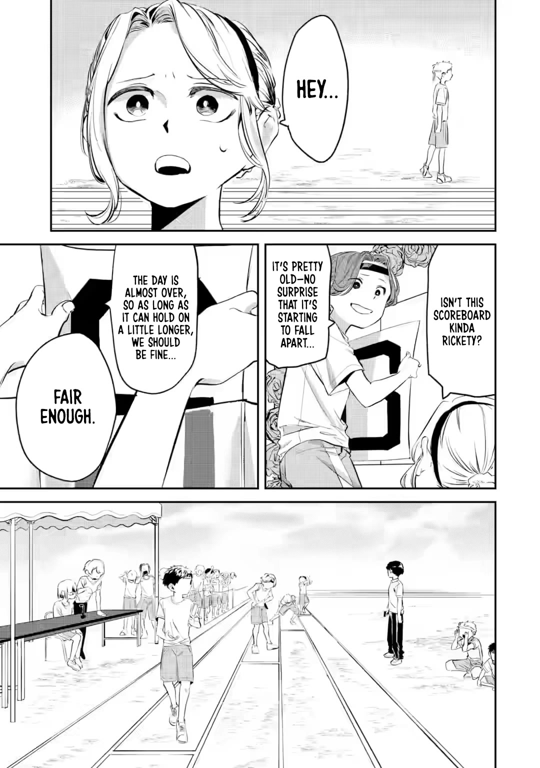 My Seatmate Wakao-san's Face Is Almost Visible but It's Not Chapter 15 page 7 - Chapter 15: Youth is sports day? (Part 3)