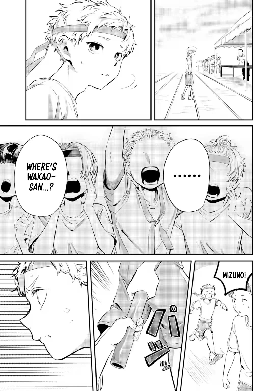 My Seatmate Wakao-san's Face Is Almost Visible but It's Not Chapter 15 page 9 - Chapter 15: Youth is sports day? (Part 3)