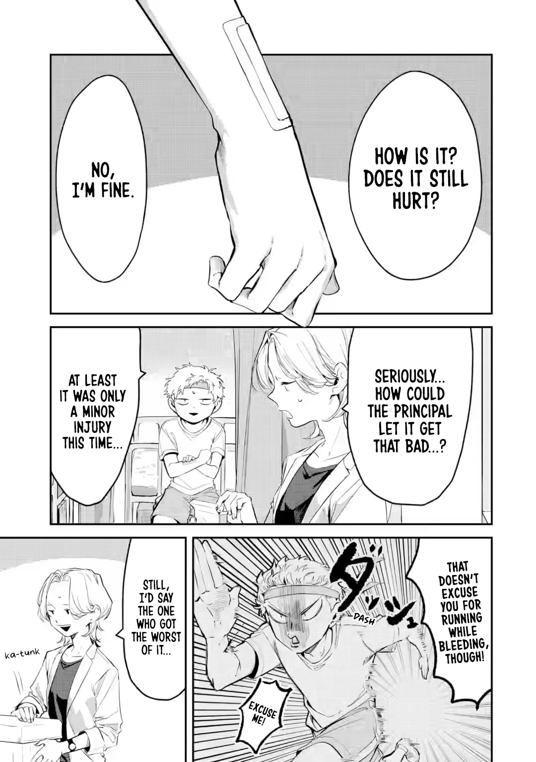 My Seatmate Wakao-san's Face Is Almost Visible but It's Not Chapter 16 page 1 - Chapter 16: Youth is sports day? (Part 4)