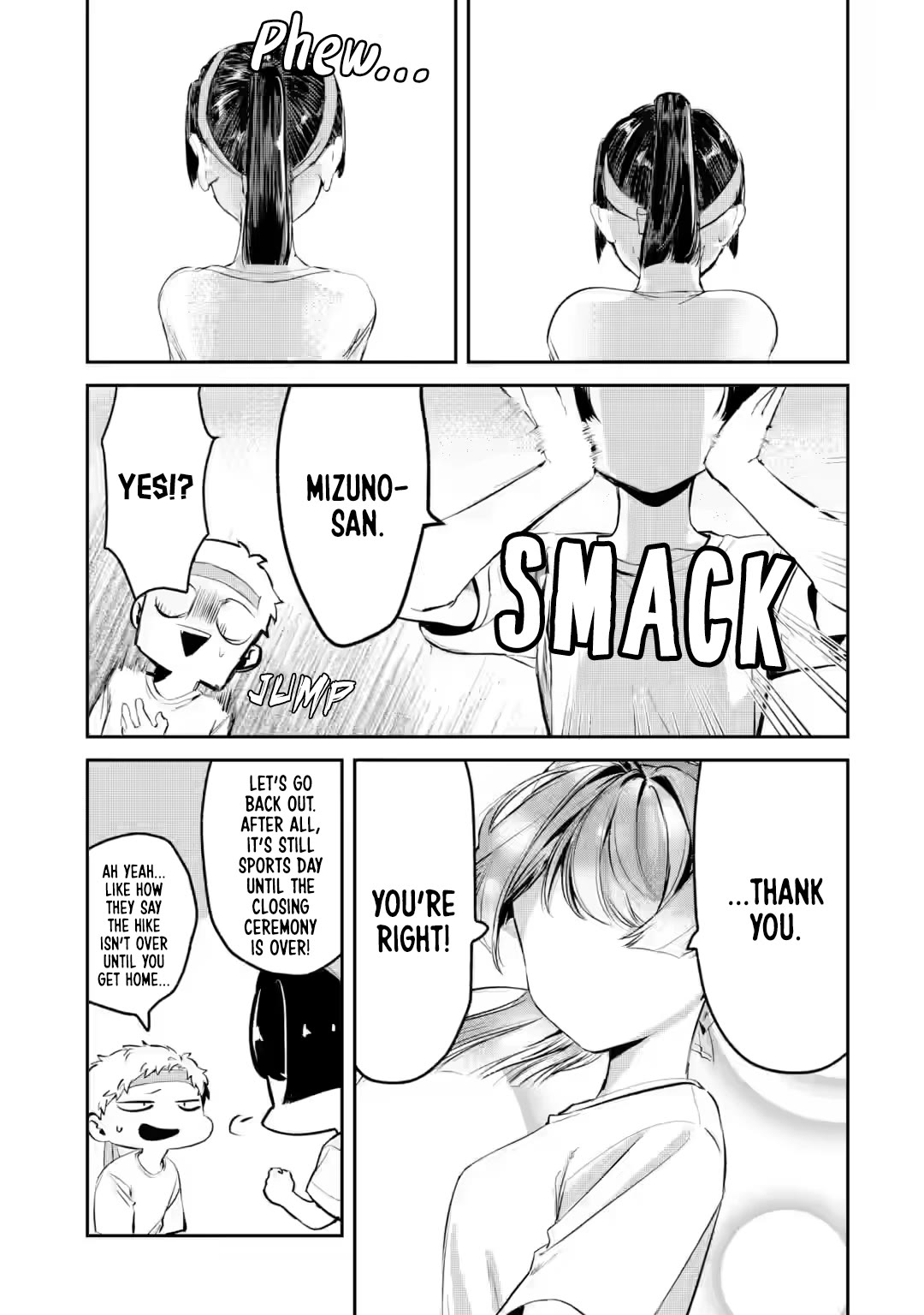 My Seatmate Wakao-san's Face Is Almost Visible but It's Not Chapter 16 page 11 - Chapter 16: Youth is sports day? (Part 4)