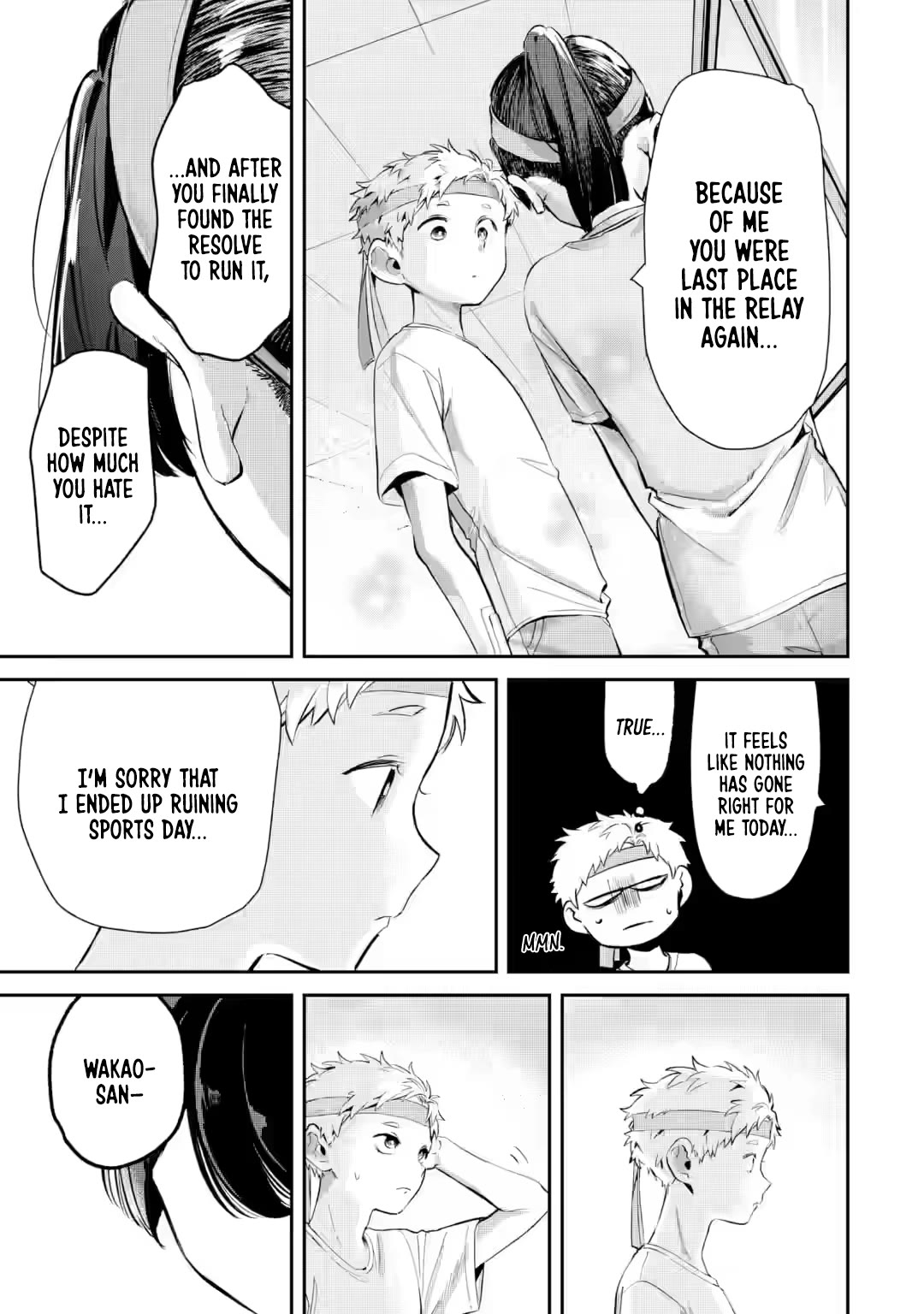 My Seatmate Wakao-san's Face Is Almost Visible but It's Not Chapter 16 page 5 - Chapter 16: Youth is sports day? (Part 4)