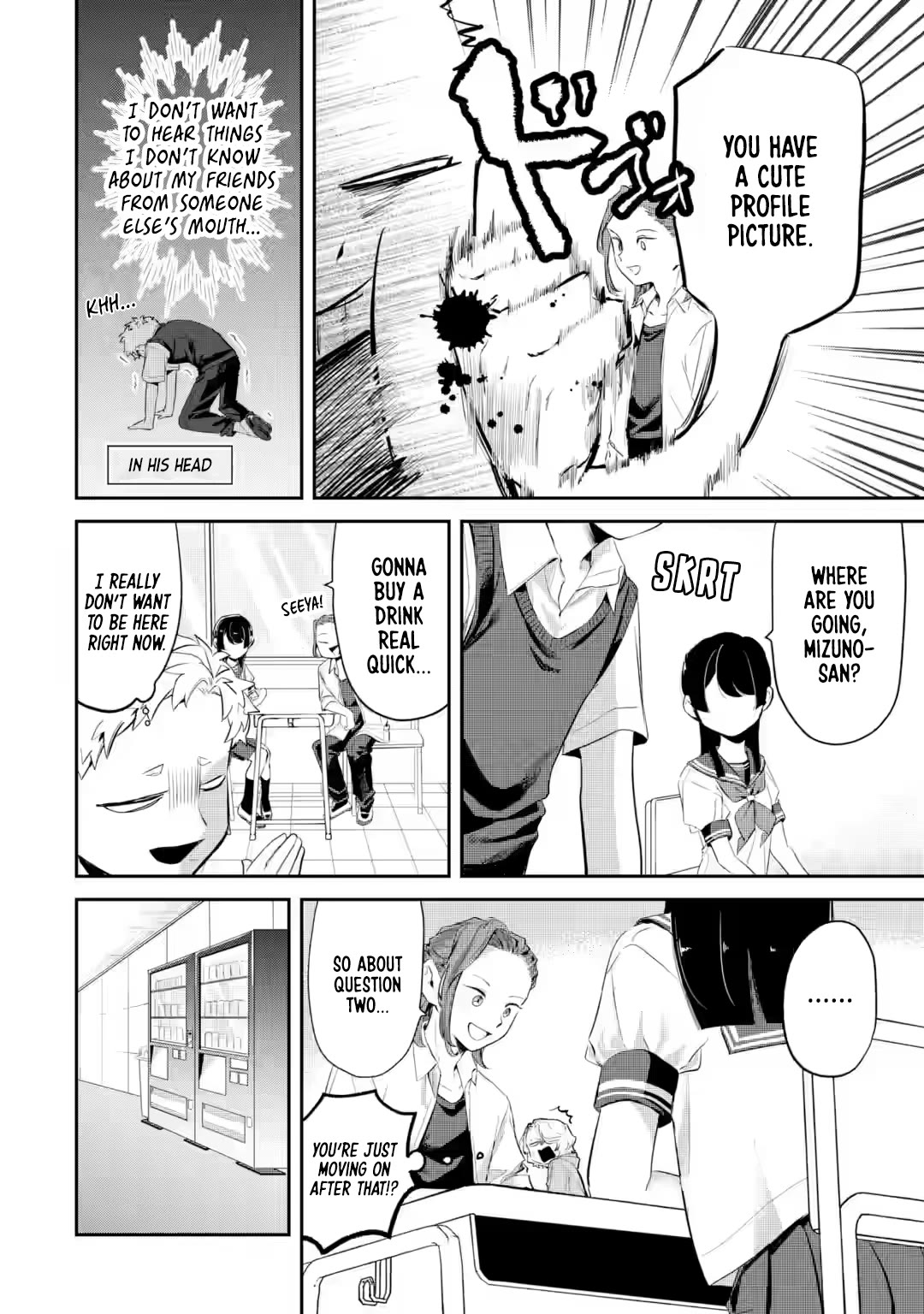 My Seatmate Wakao-san's Face Is Almost Visible but It's Not Chapter 17 page 8 - Chapter 17: Youth is having a rival?