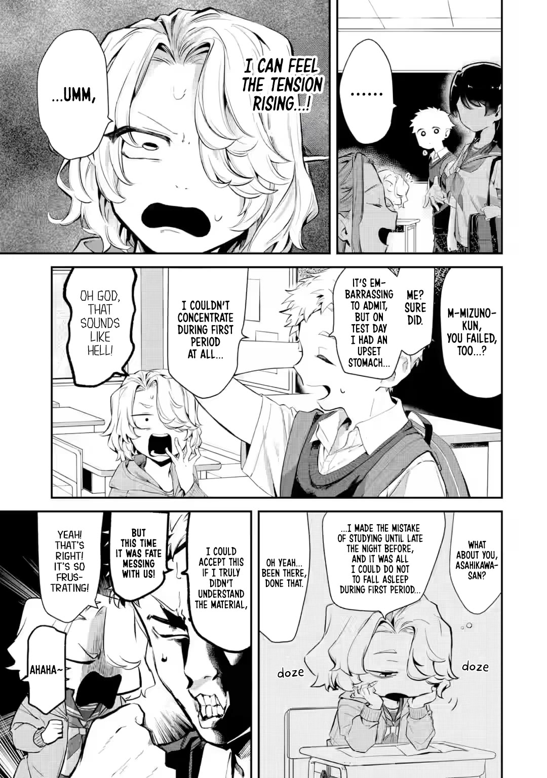 My Seatmate Wakao-san's Face Is Almost Visible but It's Not Chapter 18 page 5 - Chapter 18: Youth is supplementary lessons?