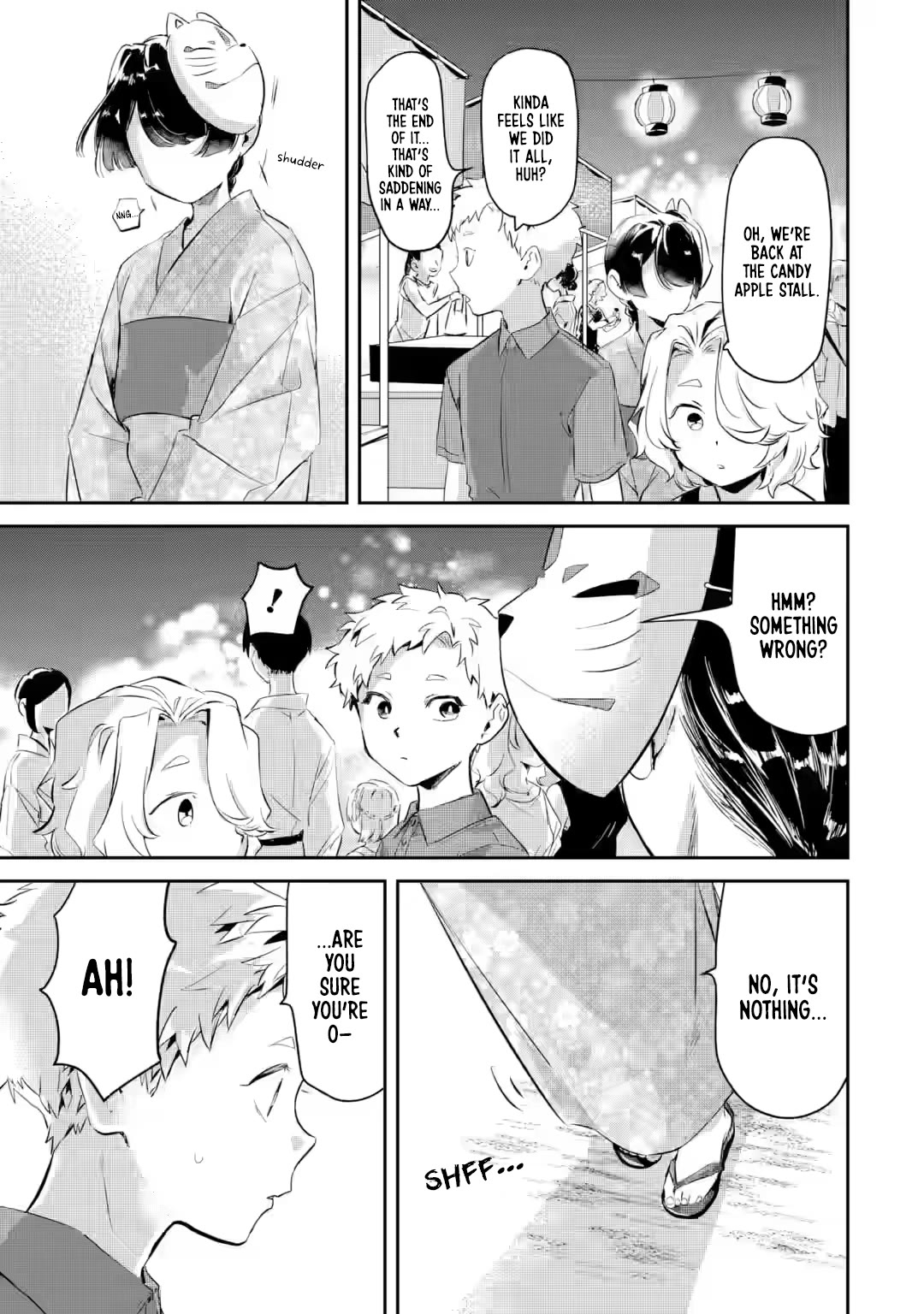 My Seatmate Wakao-san's Face Is Almost Visible but It's Not Chapter 19 page 11 - Chapter 19: Youth is the Summer Festival!? (Part 1)