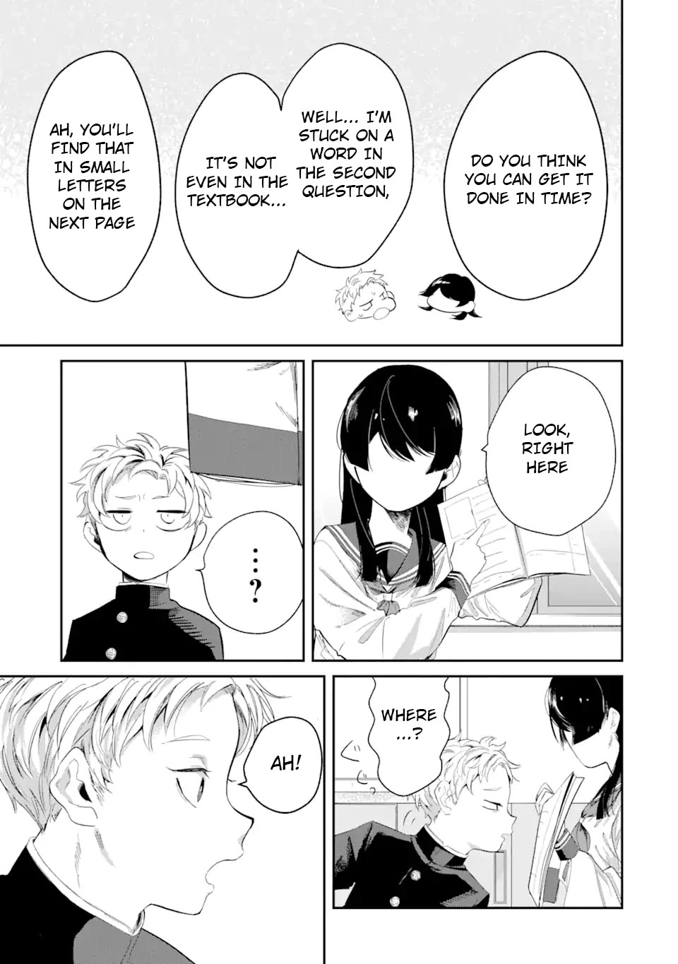 My Seatmate Wakao-san's Face Is Almost Visible but It's Not Chapter 2 page 10 - Chapter 2: Youth is trial-and-error?