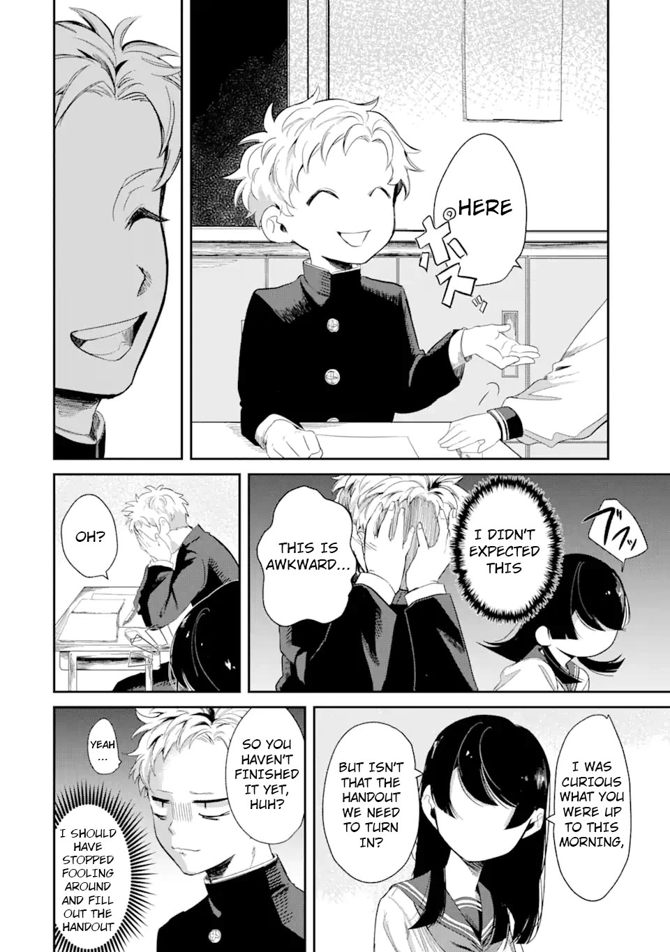 My Seatmate Wakao-san's Face Is Almost Visible but It's Not Chapter 2 page 9 - Chapter 2: Youth is trial-and-error?