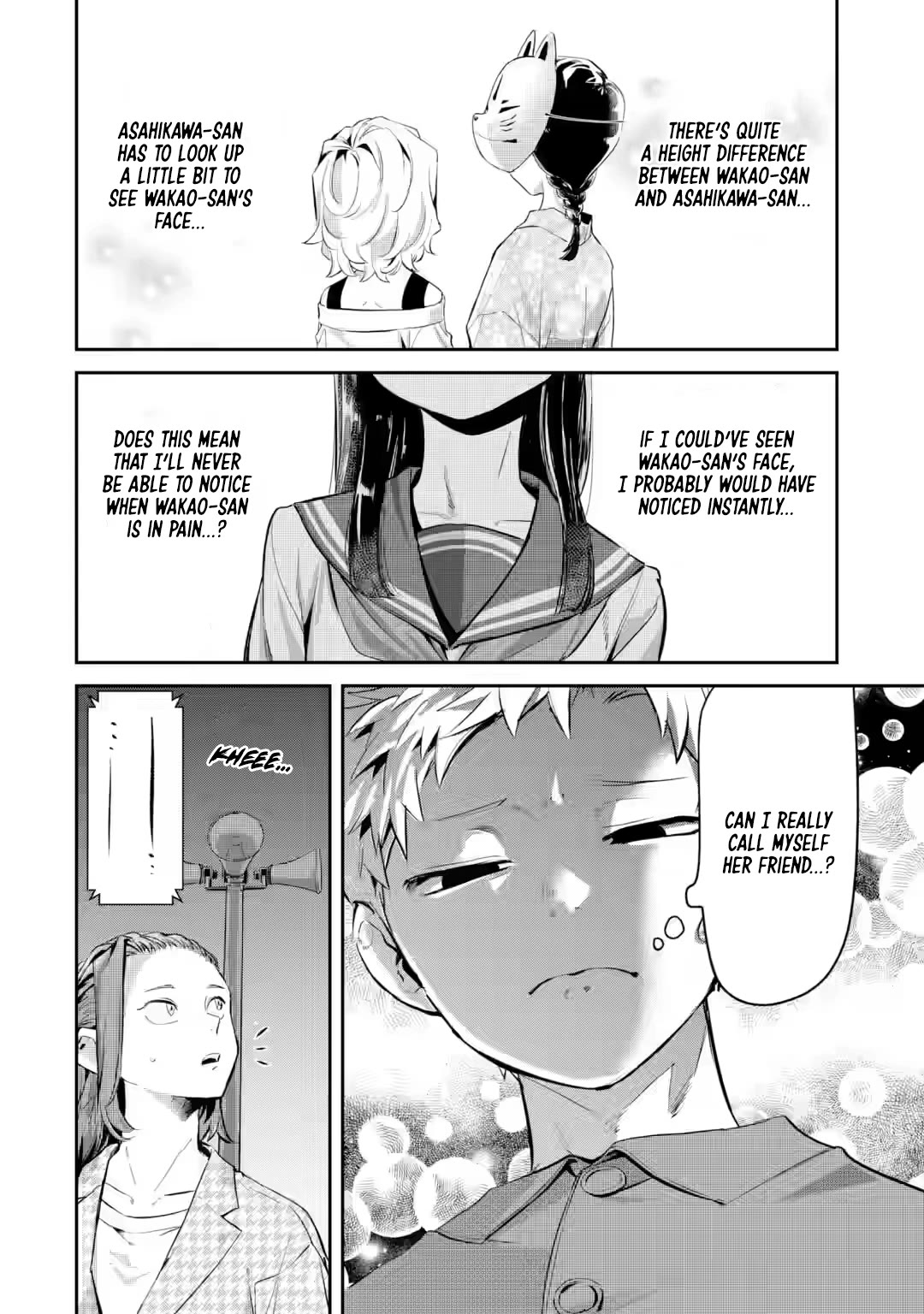 My Seatmate Wakao-san's Face Is Almost Visible but It's Not Chapter 20 page 4 - Chapter 20: Youth is the Summer Festival!? (Part 2)