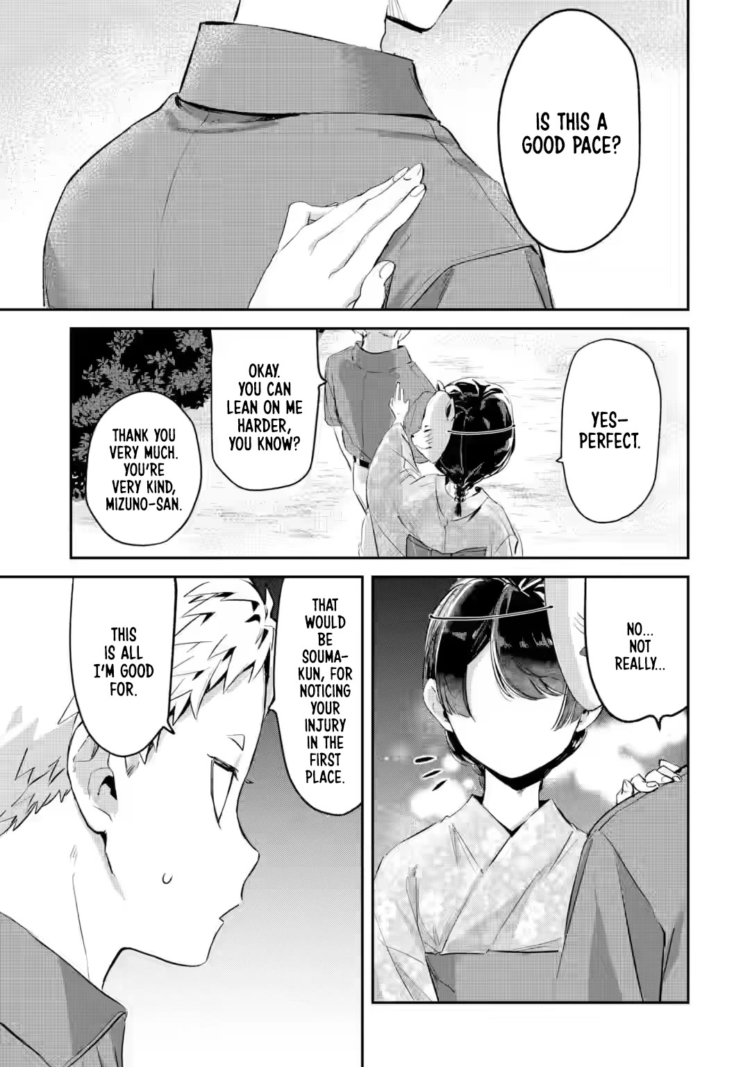 My Seatmate Wakao-san's Face Is Almost Visible but It's Not Chapter 20 page 9 - Chapter 20: Youth is the Summer Festival!? (Part 2)