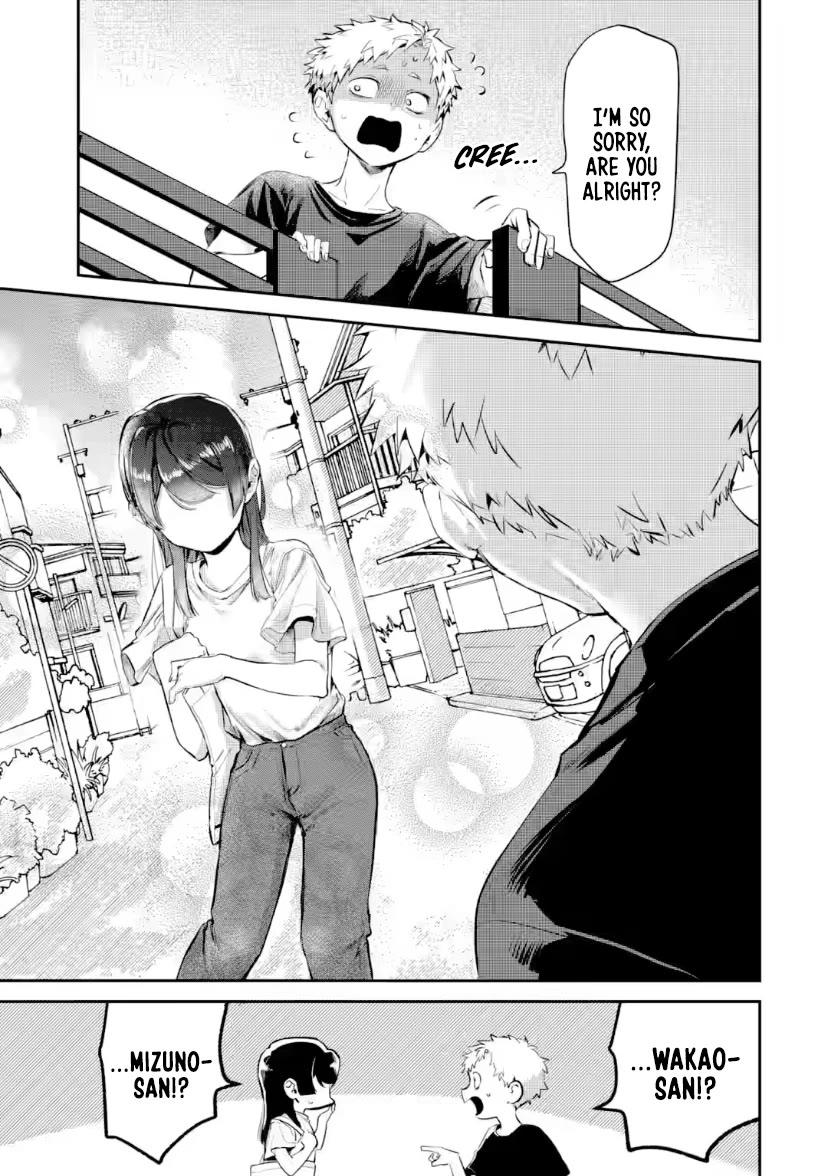 My Seatmate Wakao-san's Face Is Almost Visible but It's Not Chapter 21 page 3 - Chapter 21: Youth is playing with water!?