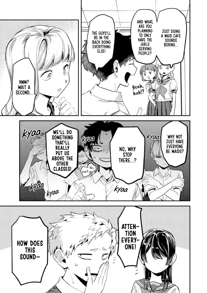 My Seatmate Wakao-san's Face Is Almost Visible but It's Not Chapter 23 page 11 - Chapter 23: Youth is the culture festival!? (Part 1)