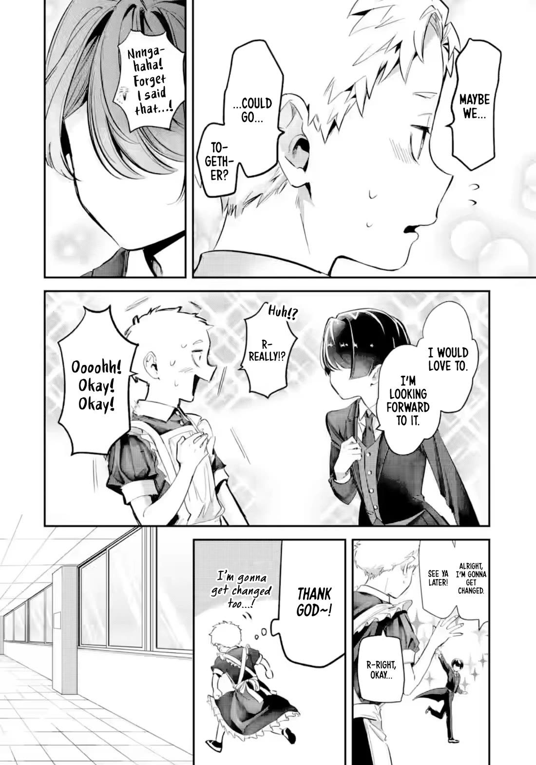 My Seatmate Wakao-san's Face Is Almost Visible but It's Not Chapter 24 page 10 - Chapter 24: Youth is the culture festival!? (Part 2)