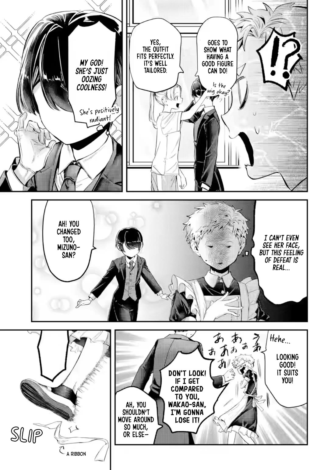 My Seatmate Wakao-san's Face Is Almost Visible but It's Not Chapter 24 page 3 - Chapter 24: Youth is the culture festival!? (Part 2)