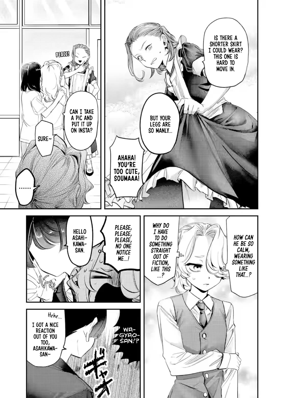 My Seatmate Wakao-san's Face Is Almost Visible but It's Not Chapter 24 page 5 - Chapter 24: Youth is the culture festival!? (Part 2)