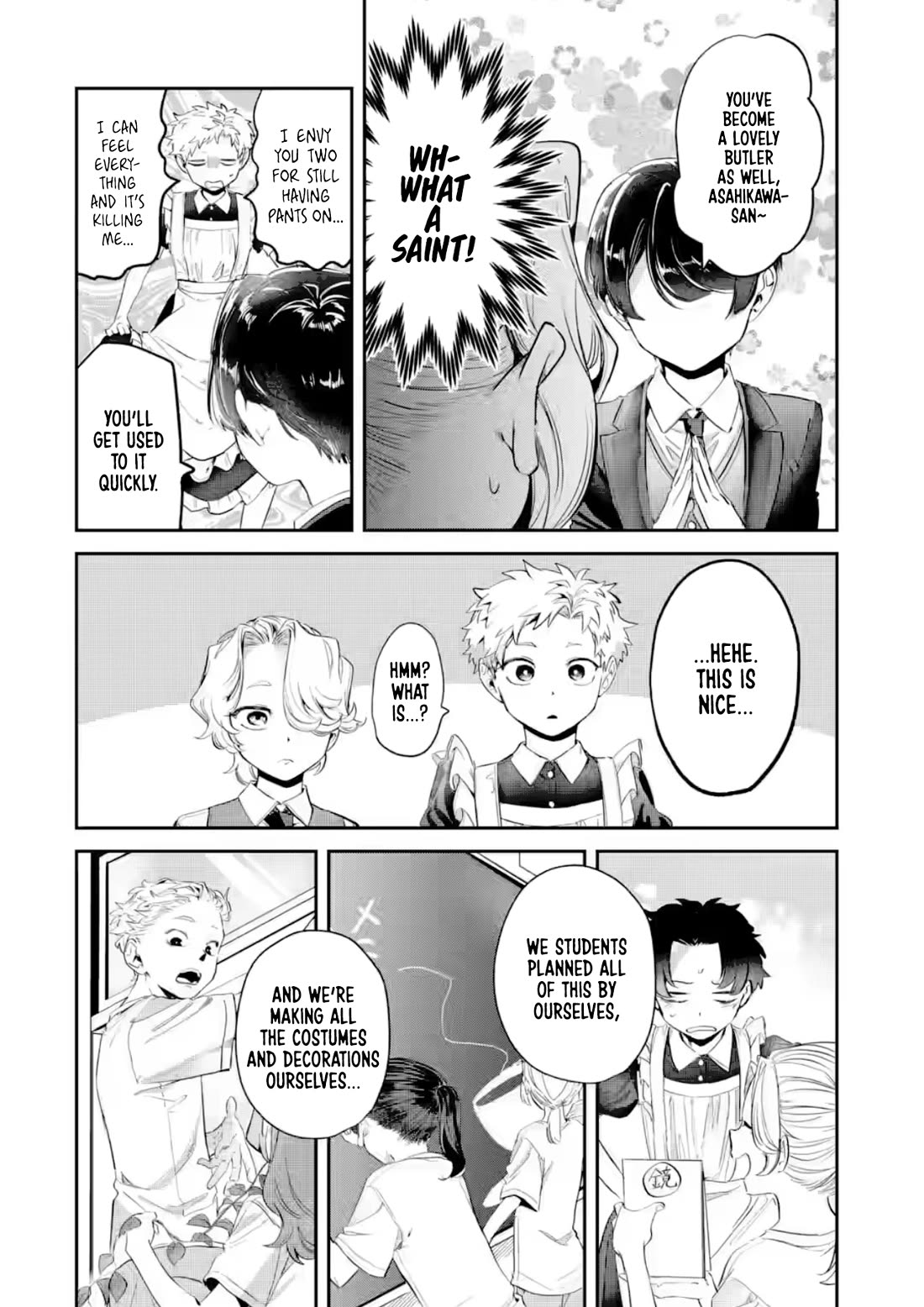 My Seatmate Wakao-san's Face Is Almost Visible but It's Not Chapter 24 page 6 - Chapter 24: Youth is the culture festival!? (Part 2)