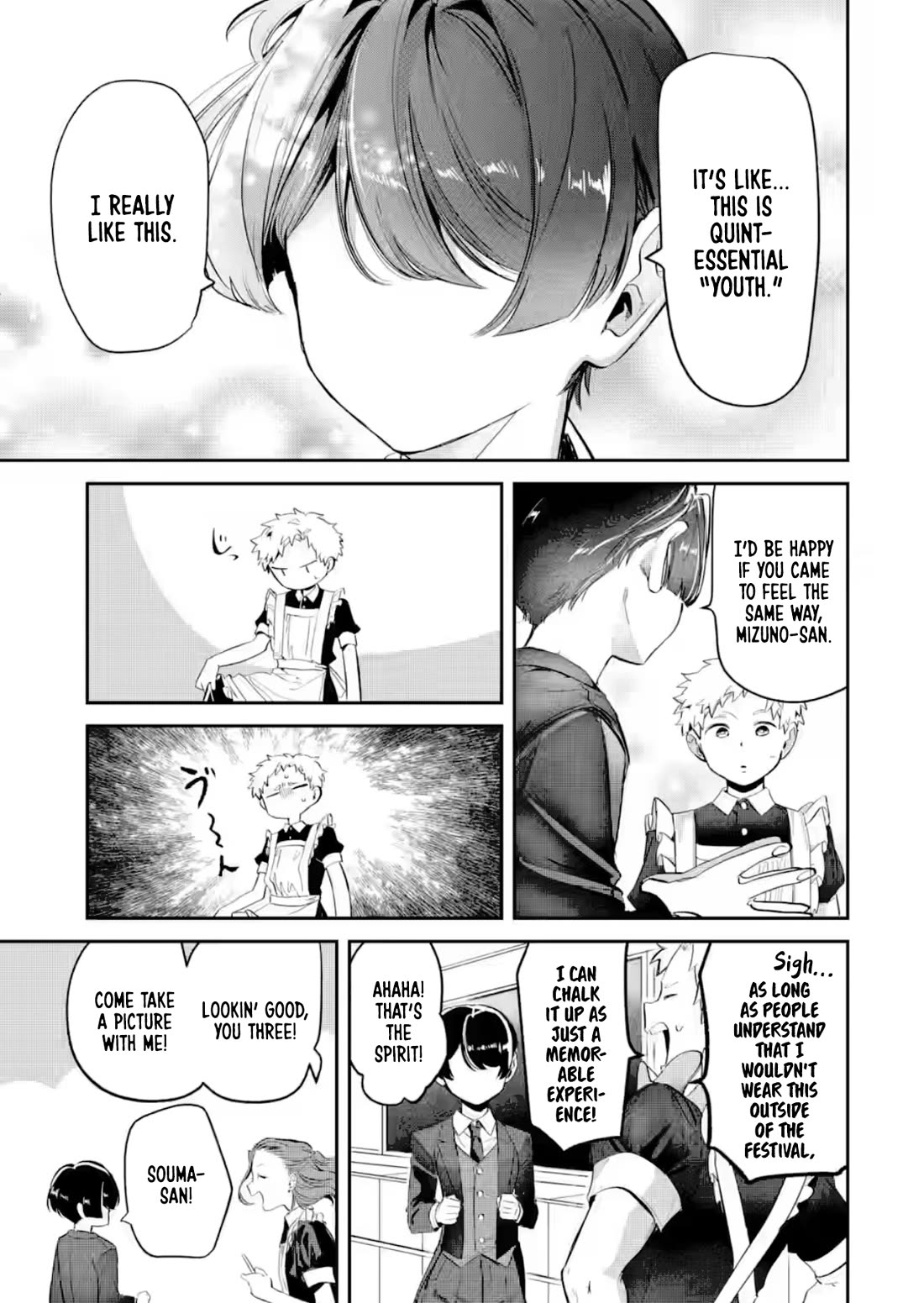 My Seatmate Wakao-san's Face Is Almost Visible but It's Not Chapter 24 page 7 - Chapter 24: Youth is the culture festival!? (Part 2)