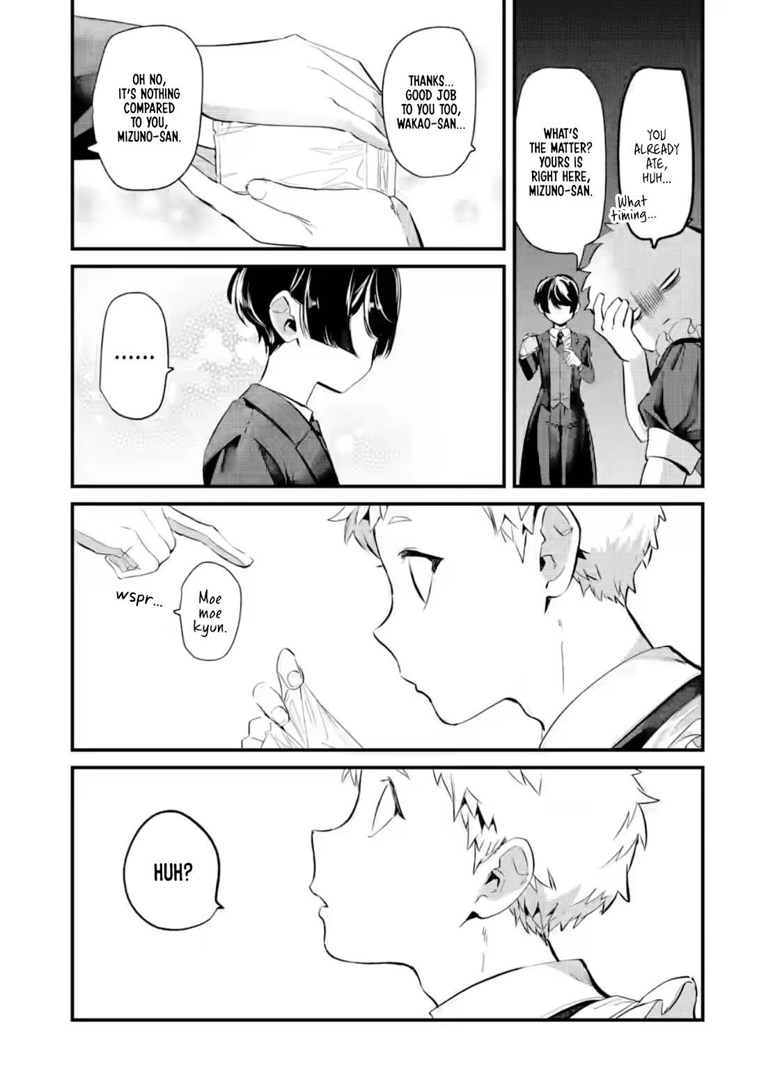 My Seatmate Wakao-san's Face Is Almost Visible but It's Not Chapter 25 page 11 - Chapter 25: Youth is the culture festival!? (Part 3)
