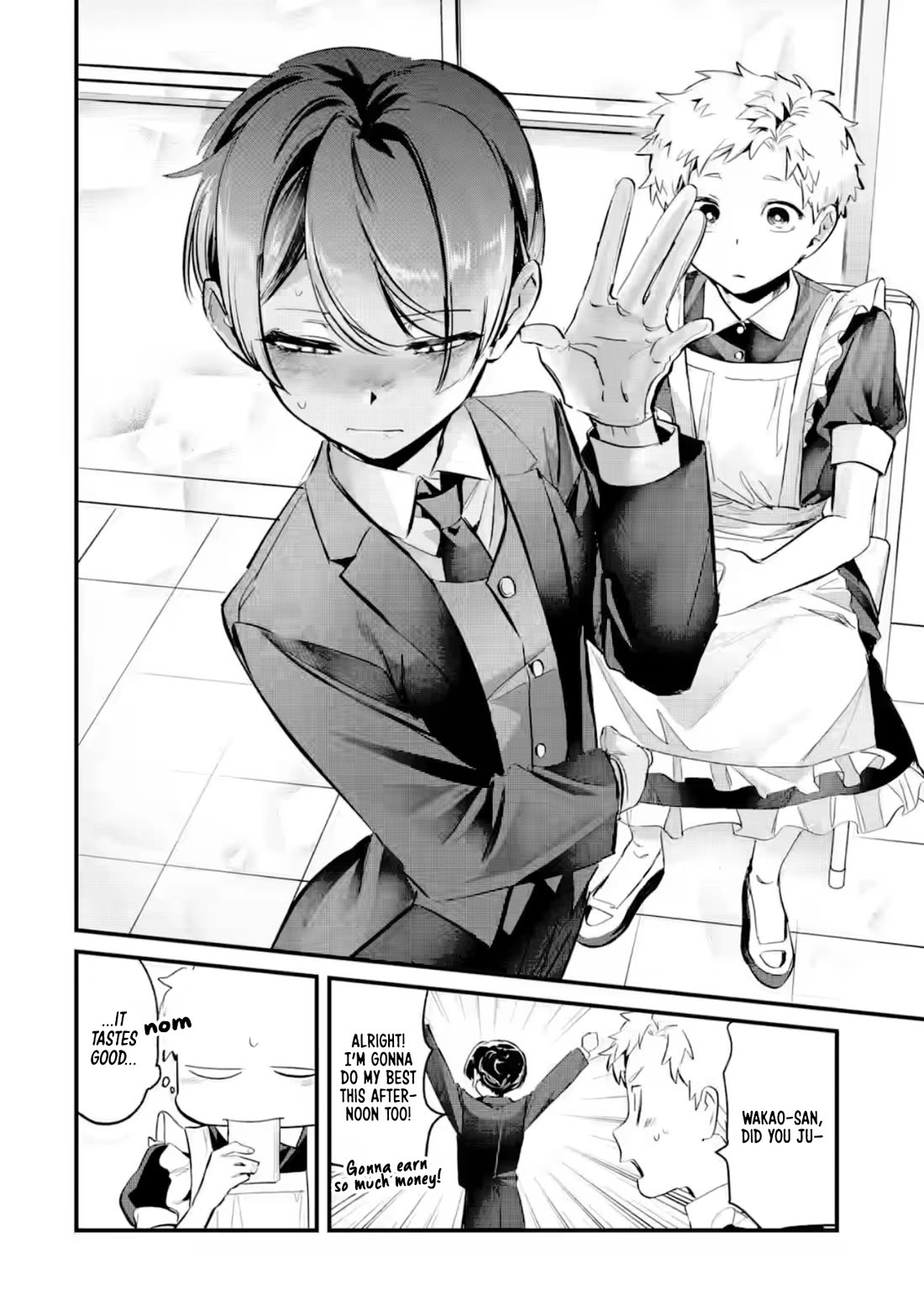 My Seatmate Wakao-san's Face Is Almost Visible but It's Not Chapter 25 page 12 - Chapter 25: Youth is the culture festival!? (Part 3)