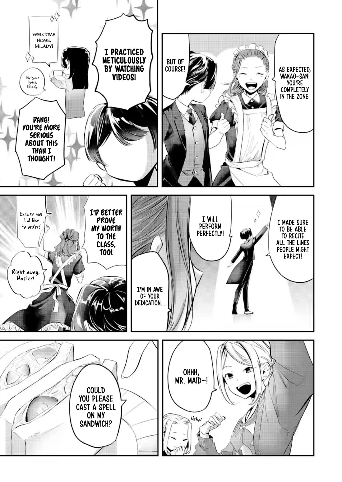 My Seatmate Wakao-san's Face Is Almost Visible but It's Not Chapter 25 page 5 - Chapter 25: Youth is the culture festival!? (Part 3)
