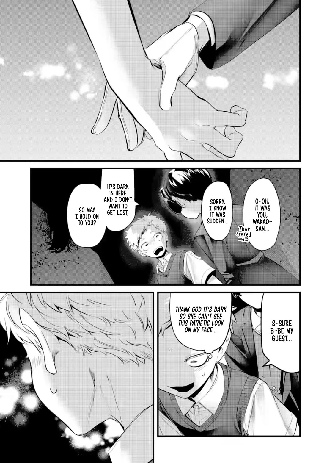 My Seatmate Wakao-san's Face Is Almost Visible but It's Not Chapter 26 page 11 - Chapter 26: Youth is the culture festival!? (Part 4)