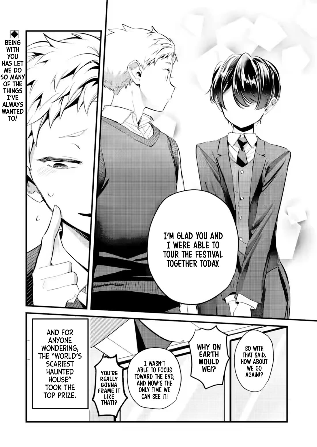 My Seatmate Wakao-san's Face Is Almost Visible but It's Not Chapter 26 page 14 - Chapter 26: Youth is the culture festival!? (Part 4)