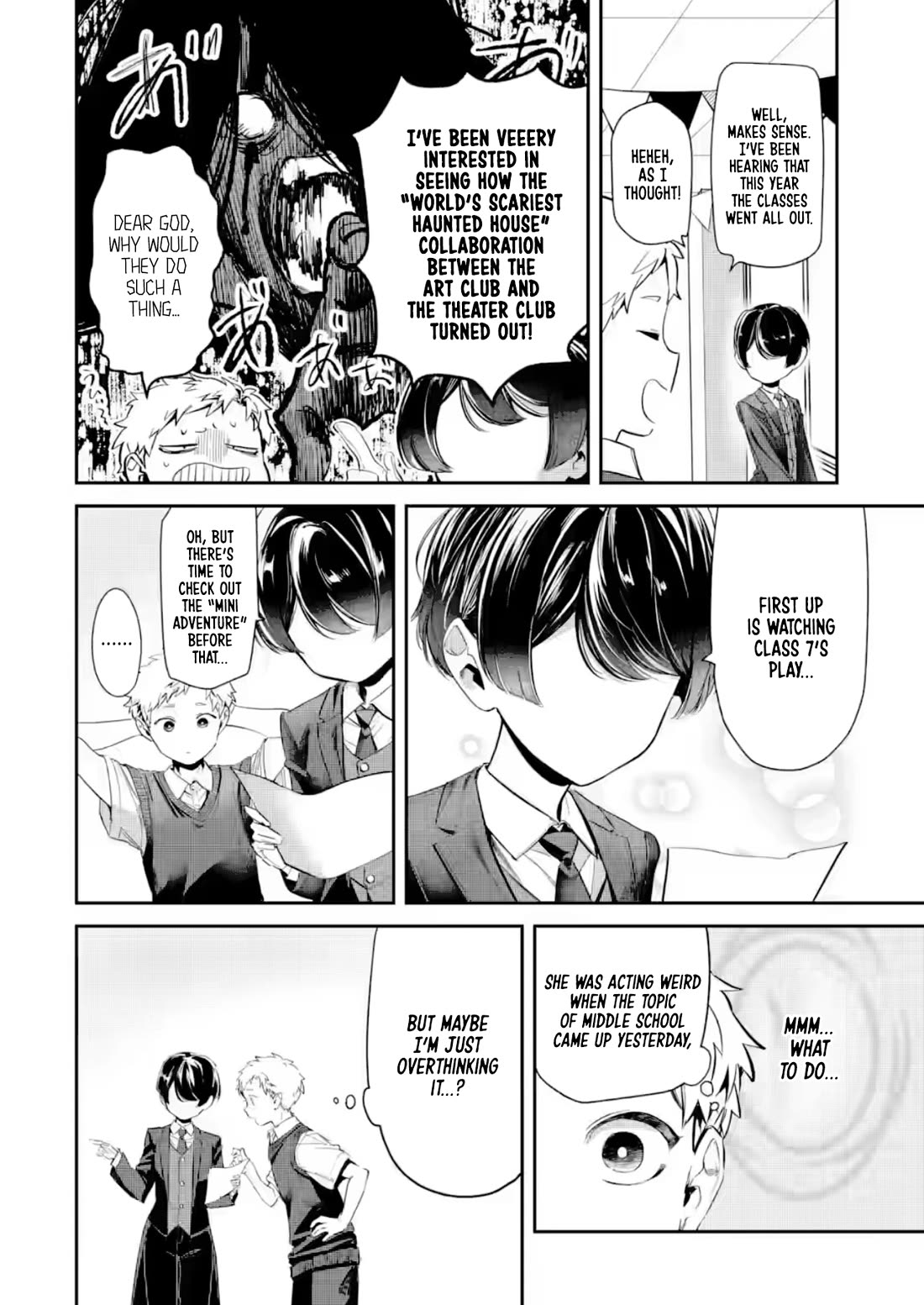 My Seatmate Wakao-san's Face Is Almost Visible but It's Not Chapter 26 page 2 - Chapter 26: Youth is the culture festival!? (Part 4)