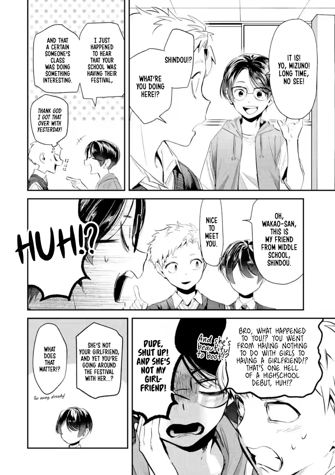 My Seatmate Wakao-san's Face Is Almost Visible but It's Not Chapter 26 page 4 - Chapter 26: Youth is the culture festival!? (Part 4)