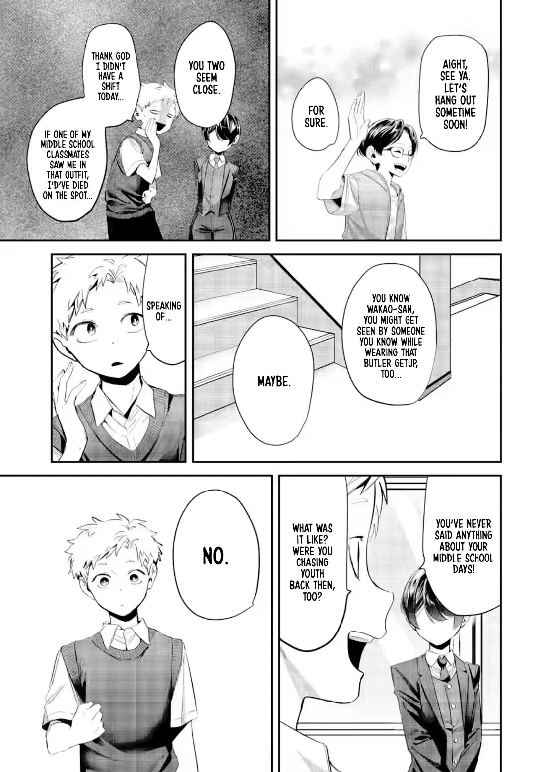 My Seatmate Wakao-san's Face Is Almost Visible but It's Not Chapter 26 page 5 - Chapter 26: Youth is the culture festival!? (Part 4)